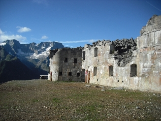 La parte meglio conservata del Forte Zaccarana La parte meglio conservata del Forte Zaccarana