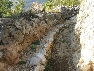 Un tratto di trincea